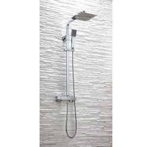 Chrome Mixer Showers